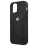 Original Case IPHONE 12 PRO MAX BMW Hardcase Leather Curve Perforate (BMHCP12LRSPPK) black 3666339010911