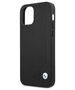 Original Case IPHONE 12 / 12 PRO BMW Hardcase Leather Deboss (BMHCP12MRCDPK) black 3666339010751