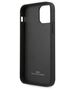 Original Case IPHONE 12 / 12 PRO BMW Hardcase Leather Deboss (BMHCP12MRCDPK) black 3666339010751