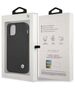 Original Case IPHONE 12 / 12 PRO BMW Hardcase Leather Deboss (BMHCP12MRCDPK) black 3666339010751