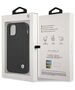 Original Case IPHONE 12 MINI BMW Hardcase Leather Deboss (BMHCP12SRCDPK) black 3666339010744