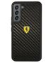 Original Case SAMSUNG GALAXY S22+ PLUS Ferrari Hardcase On Track Real Carbon (FEHCS22MFCAK) black 3666339044718