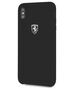 Original Case IPHONE XS MAX Ferrari Hardcase Silicone Off Track (FEOSIHCI65BK) black 3700740439265