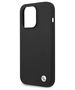 Original Case IPHONE 14 PRO MAX BMW Silicone Metal Logo black 3666339090456