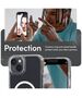 Case + Tempered Glass IPHONE 14 PLUS Spigen Cyrill Shine MagSafe Spigen Cyrill Shine MagSafe + 2-pack Spigen Glas.TR Glitter transparent 8809811864397