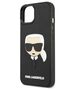 Original Case IPHONE 14 PLUS Karl Lagerfeld Hardcase 3D Rubber Karl`s Head black 3666339086459