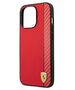 Original Case IPHONE 14 PRO Ferrari Hardcase Carbon (FEHCP14LAXRE) red 3666339063863