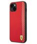 Original Case IPHONE 14 PLUS Ferrari Hardcase Carbon (FEHCP14MAXRE) red 3666339063856