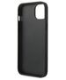 Original Case IPHONE 14 PLUS Ferrari Hardcase Leather Stamp Sides (FEHCP14MRBUK) black 3666339062453