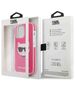 Original Case IPHONE 13 PRO Karl Lagerfeld Hardcase Choupette Head (KLHCP13LTPECPI) pink 3666339048549