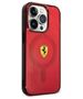 Original Case IPHONE 14 PRO Ferrari Hardcase Translucent Magsafe (FEHMP14LURKR) red 3666339120993