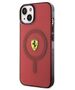 Original Case IPHONE 14 Ferrari Hardcase Translucent Magsafe (FEHMP14SURKR) red 3666339120979