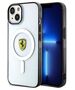 Original Case IPHONE 14 Ferrari Hardcase Outline Magsafe (FEHMP14SURKT) transparent 3666339121136