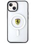 Original Case IPHONE 14 Ferrari Hardcase Outline Magsafe (FEHMP14SURKT) transparent 3666339121136