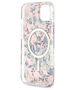 Original Case IPHONE 14 PLUS Guess Hardcase Flower MagSafe (GUHMP14MHCFWSP) pink 3666339115562