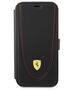 Original Case IPHONE 13 PRO Ferrari Book Leather Curved Line black 3666339025373