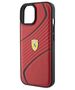 Original Case APPLE IPHONE 15 Ferrari Hardcase Twist Metal Logo (FEHCP15SPTWR) red 3666339170967