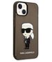 Original Case IPHONE 14 PLUS Karl Lagerfeld Hardcase Ikonik Karl Lagerfeld (KLHCP14MHNIKTCK) black 3666339087050