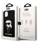 Original Case IPHONE 14 PLUS Karl Lagerfeld Hardcase Silicone Ikonik MagSafe (KLHMP14MSNIKBCK) black 3666339087692