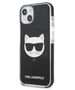 Original Case IPHONE 13 MINI Karl Lagerfeld Hardcase Choupette Head black 3666339048488