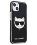 Original Case IPHONE 13 MINI Karl Lagerfeld Hardcase Choupette Head black 3666339048488