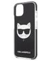 Original Case IPHONE 13 MINI Karl Lagerfeld Hardcase Choupette Head black 3666339048488