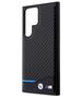 Original Case SAMSUNG GALAXY S23 ULTRA BMW Leather Carbon (BMHCS23L22NBCK) black 3666339114596