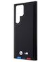 Original Case SAMSUNG GALAXY S23 ULTRA BMW Leather Stamp Tricolor (BMHCS23L22PTDK) black 3666339114565