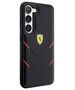 Case SAMSUNG GALAXY S23  Ferrari Hot Stamp Lines (FEHCS23SPBAK) black 3666339117160