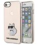 Original Case IPHONE SE 2022 / SE 2020 / 7 / 8 Karl Lagerfeld Hardcase Ikonik Choupette (KLHCI8HNCHTCP) pink 3666339118846