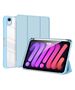 Case APPLE IPAD MINI 8.3 (6gen) Dux Ducis Toby Wallet with a Flap Books Leatherette blue 6934913046555