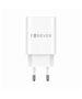 Forever TC-07 PD QC charger 1x USB-C 1x USB 30W white + USB-C - USB-C cable 60W 5907457738447