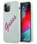 Original Case IPHONE 12 / 12 PRO Guess Hardcase Silicone Vintage (GUHCP12MLSVSBF) mint 3700740495223