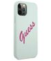 Original Case IPHONE 12 / 12 PRO Guess Hardcase Silicone Vintage (GUHCP12MLSVSBF) mint 3700740495223