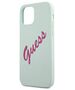 Original Case IPHONE 12 / 12 PRO Guess Hardcase Silicone Vintage (GUHCP12MLSVSBF) mint 3700740495223