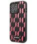 Original Case IPHONE 13 PRO Karl Lagerfeld Hardcase Monogram Plaque (KLHCP13LMNMP1P) pink 3666339049188