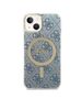 Original Case IPHONE 14 Guess Hardcase 4G Print MagSafe + Wireless Charger (GUBPP14XHJEACSA) blue 3666339102968