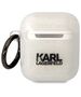 Karl Lagerfeld 3D Logo NFT Karl and Choupette TPU Apple AirPods 1/2 szilikon tok fehér (KLA2HNKCTGT)