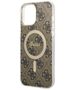 Guess case for iPhone 13 Pro Max 6,7&quot; GUHMP13XH4STW brown hard case 4G MagSafe 3666339126872