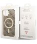 Guess Apple iPhone 14 (6.1) 4G IML MagSafe hátlapvédő tok barna (GUHMP14SH4STW)