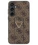 Original Case SAMSUNG GALAXY S24+ Guess Hardcase Grip Stand 4G Triangle Strass (GUHCS24MPGS4TDW) brown 3666339241438