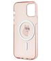 Original Case IPHONE 12 / 12 PRO Karl Lagerfeld Hardcase IML Choupette MagSafe (KLHMP12MHFCCNOP) pink 3666339283193