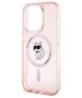 Original Case IPHONE 14 PRO Karl Lagerfeld Hardcase IML Choupette MagSafe (KLHMP14LHFCCNOP) pink 3666339162498