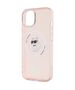 Original Case IPHONE 13 / 14 / 15 Karl Lagerfeld Hardcase IML Choupette MagSafe (KLHMP14SHFCCNOP) pink 3666339162474