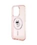 Original Case IPHONE 14 PRO MAX Karl Lagerfeld Hardcase IML Choupette MagSafe (KLHMP14XHFCCNOP) pink 3666339162504