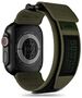 Strap for APPLE WATCH 4 / 5 / 6 / 7 / 8 / 9 / SE / ULTRA 1 / 2 (42 / 44 / 45 / 49 MM) Tech-Protect Scout Pro Military Green dark green 5906302309399