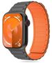 Strap for APPLE WATCH 4 / 5 / 6 / 7 / 8 / 9 / SE / ULTRA 1 / 2 (42 / 44 / 45 / 49 MM) Tech-Protect Iconband Magnetic orange 5906302309603