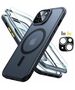 Case + Tempered Glass APPLE IPHONE 15 ESR Classic Pro Set Halolock Magsafe (Set: Case, Screen Glass, Camera Glass) black 4894240204610