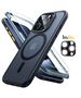 Case + Tempered Glass APPLE IPHONE 15 PRO ESR Classic Pro Set Halolock Magsafe (Set: Case, Screen Glass, Camera Glass) black 4894240204658