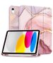 Case APPLE IPAD 10.9 (10GEN) Tech-Protect SC Pen Marble 5906302309979